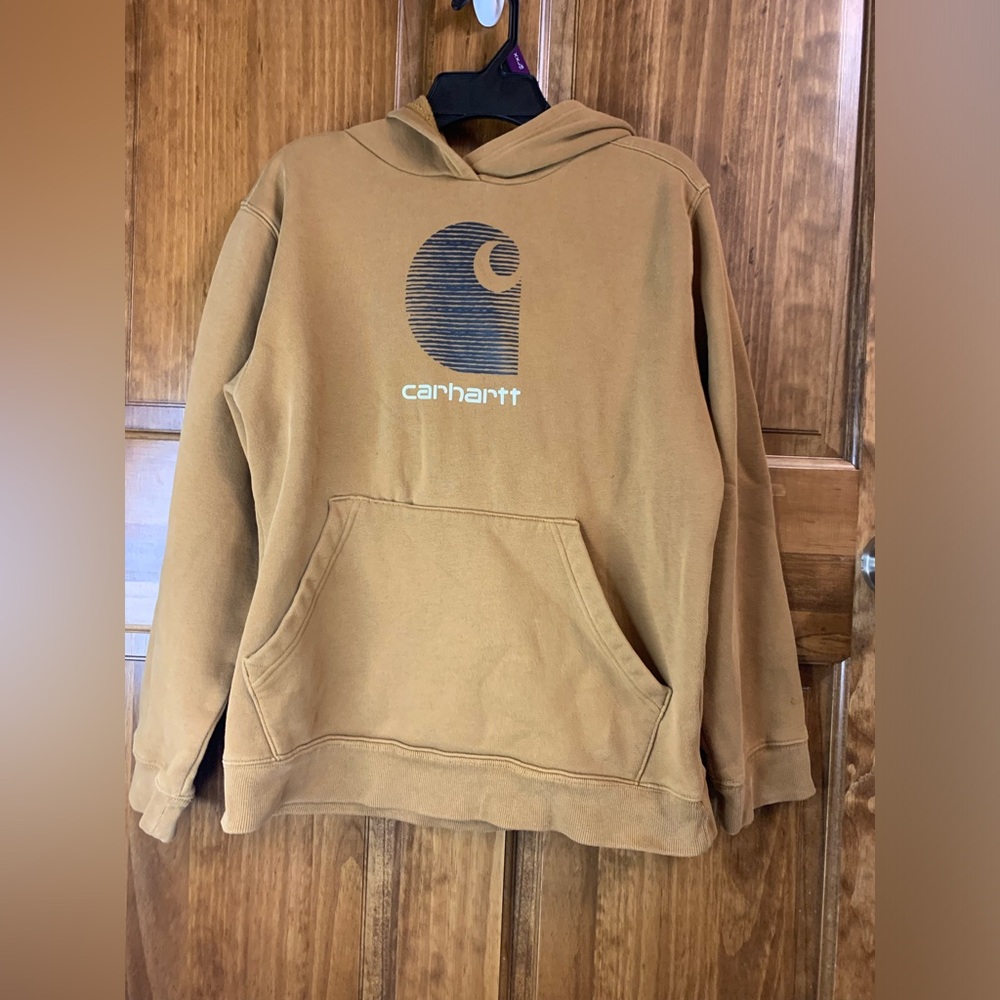 Boys Carhartt Large 14/16 long sleeve hoodie